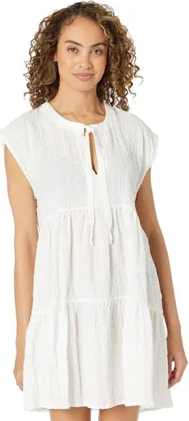 NWT Robin Piccone Fiona Tiered Cover Up Dress