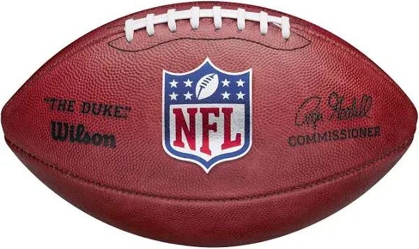 Wilson &#034;The Duke&#034; Replica NFL Leather Game Football Roger Goodell ~ NEW