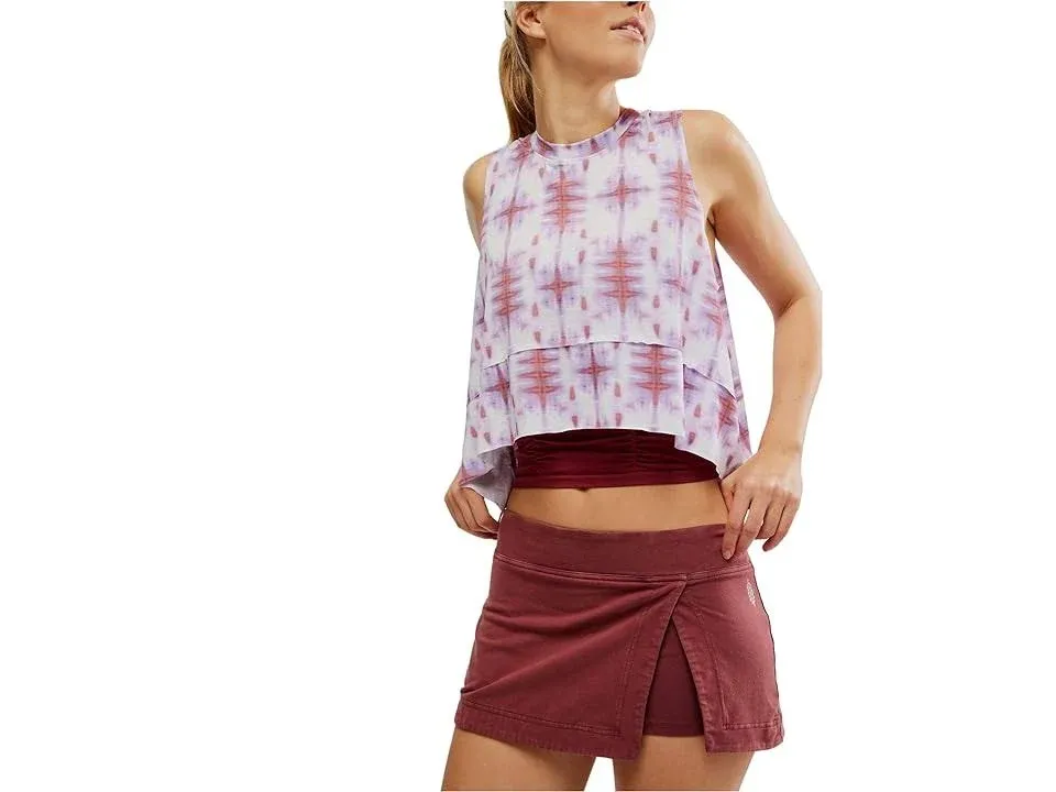 Fp Movement Women's Hot Shot Mini Skort, Medium, Sour Cherry