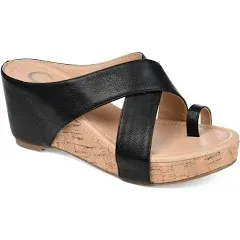 Journee Collection Women's Rayna Wedge Sandal