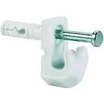 ClosetMaid 1770 Back Wall Clip, White