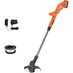 Black + Decker String Trimmer/Edger, Cordless, 10 Inch