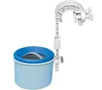 Intex 28000E Deluxe Wall-Mounted Swimming Pool Surface Automatic Skimmer... 