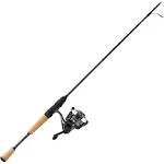 Lew&#039;s SS10HS510L-2 Speed Spin Spinning Combo, 100 5&#039;10&#034; Light 5:2:1