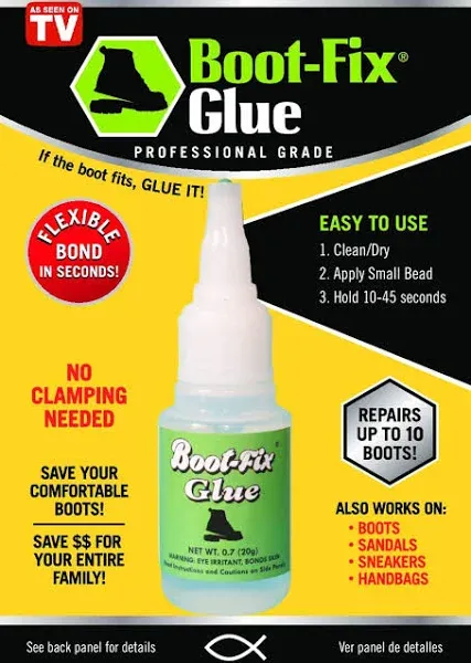 Shoe Glue: Instant Professional Grade Shoe Repair Glue