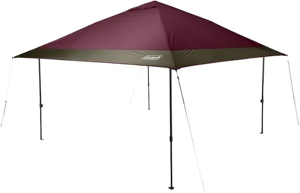 Coleman Oasis Pop-Up Canopy Tent with Wall Attachment, 10x10ft/13x13ft, Portable Shade Shelter with Easy Setup & Takedown, Great for Campsite, Park, Backyard, Tailgates, Beach, & More