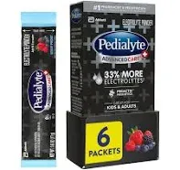 Pedialyte AdvancedCare Plus Electrolyte Powder Berry Frost - 6-0.6 oz