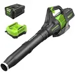 Greenworks 80V Pro Axial Blower with 2.5Ah Battery and Charger BL80L2510