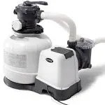 Intex - 2800 GPH Above Ground Pool Sand Filter Pump with Automatic Timer