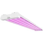 Sunco Lighting 4ft LED Grow Lights Full Spectrum for Indoor Plants 80W Integrated Suspended Fixture Plug in Linkable for Indoor Greenhouse Year