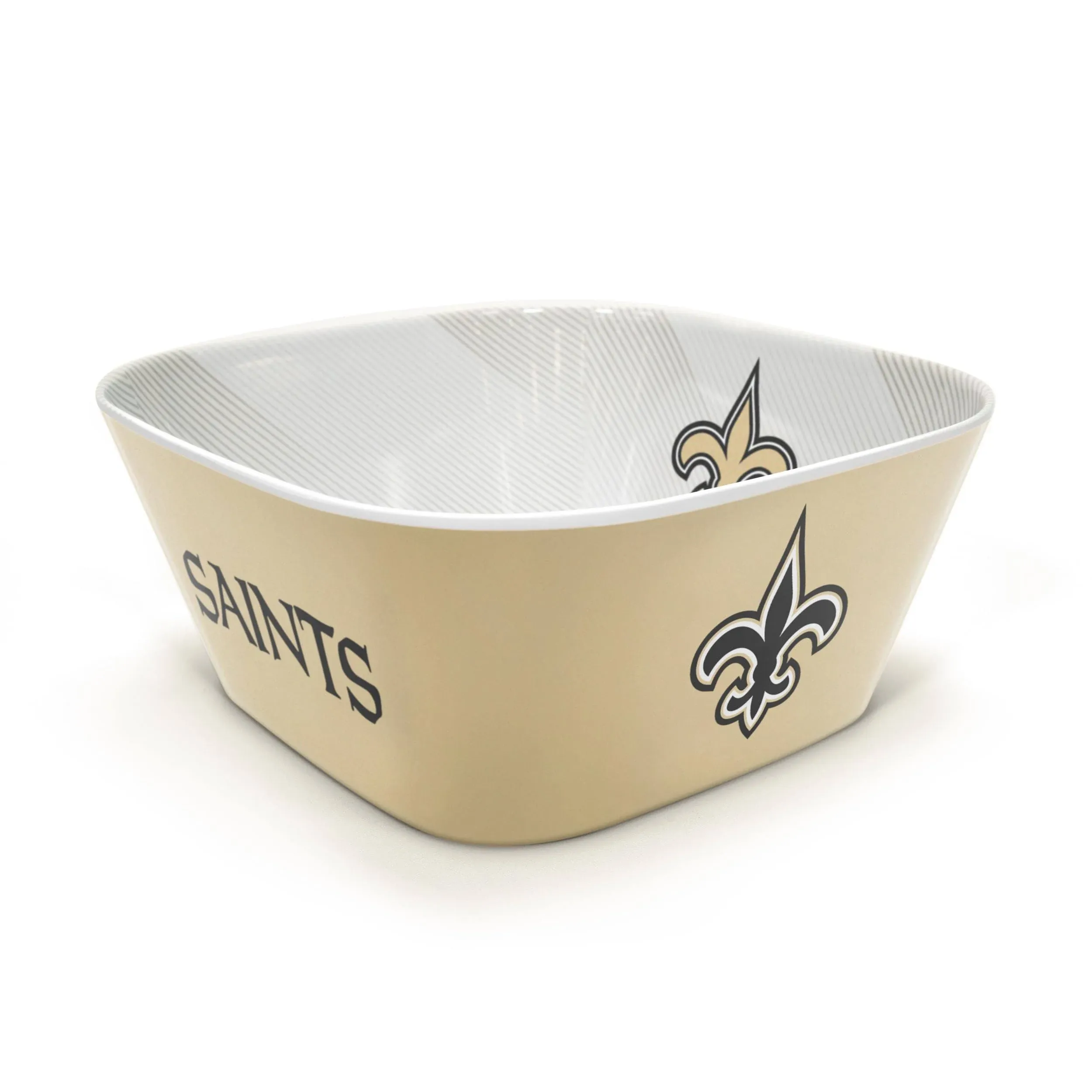 YouTheFan 3708815 NFL Orleans Saints Party Bowl - Large