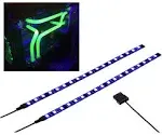 DS PC LED Flexible Light Strip Computer Lighting UV Purple with Magnetic for ...