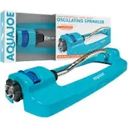 Aqua Joe AJ-OMS18-BRS Indestructible Metal Base Oscillating Sprinkler