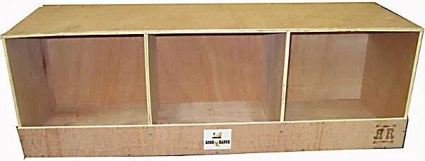 Rugged Ranch Rugg'egg' Triplex Chicken Nesting Box