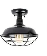 Penny 1 Light Semi-Flush Mount Ceiling Light