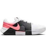 Nike Men's Zoom GP Challenge 1 Tennis Shoes, White/Hot Lava/Black, Size 8