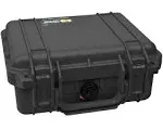 Pelican 1200 Small Protector Waterproof Case, Black