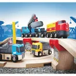 BRIO World Train Set Rail & Road Loading Set