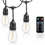 Newhouse Lighting Outdoor/Indoor 48 ft. Plug-In S14 Bulb LED String Light