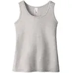 District DT6303YG Girls V.I.T Tank - Light Heather Grey - M