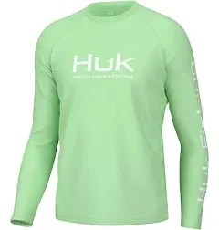 Huk Men's Long Sleeve Vented Pursuit Shirt