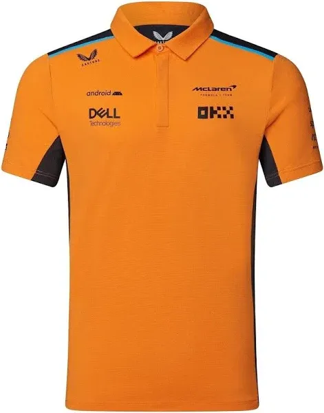 McLaren F1 Men's 2023 Team Replica Polo Shirt