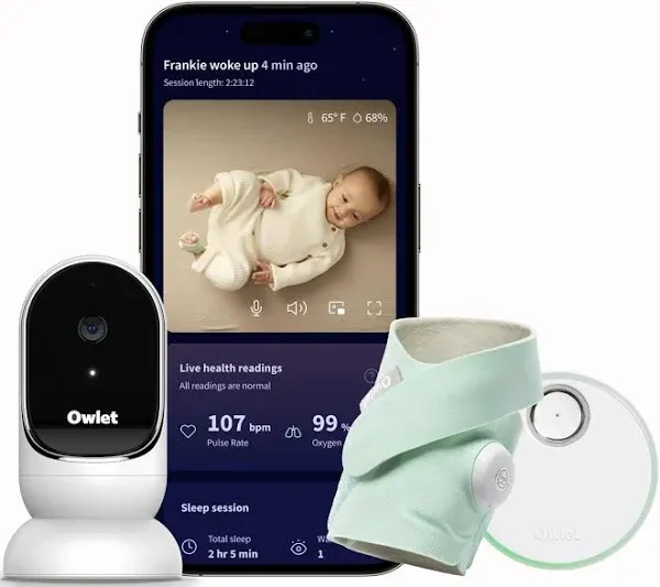 Owlet Dream Duo Smart Portable Video Baby Monitor