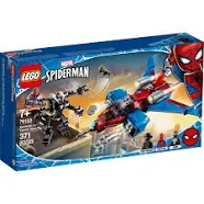 Lego Marvel 76150 Spider-Man Spiderjet Vs Venom Mech