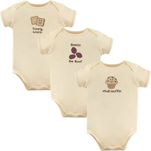 Touched by Nature Baby Organic Cotton Bodysuits