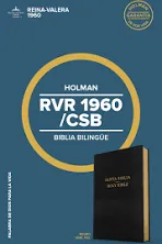 RVR 1960/CSB Biblia bilingüe, negro imitación piel | RVR 1960/CSB Bilingual Bible, Black, Imitation Leather (Spanish and English Edition)