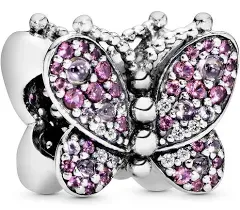 Pink Pavé Butterfly Charm\n\n\n\nBring added dimension...