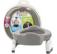 Kalencom Potette Plus 2-in-1 Travel Potty and Trainer Seat - White 