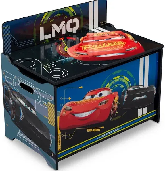 Disney Pixar Cars Deluxe Toy Box Delta Children