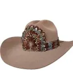 Western Feather Hat Band - Rowan