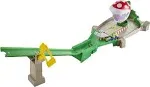 Mario Kart Track Set &amp; Toy Car, Piranha Plant Slide Playset with First-Appearan<wbr/>c