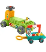 Fisher Price Laugh N Learn 4-in-1 Farm to Market Tractor