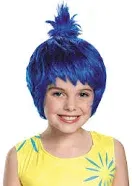 Kid's Inside Out Joy Blue Wig