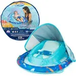 Swimways Sun Canopy Inflatable Infant Spring Float for Infants 3-9 Months, Shark Design