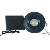 Nature Power 21030 Hanging Solar Powered LED Shed Light with Remote Control, Black Finish