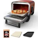 Woodfire Pizza Oven, 8-in-1 Oven for Portable Outdoor Kitchen BBQ Smoker