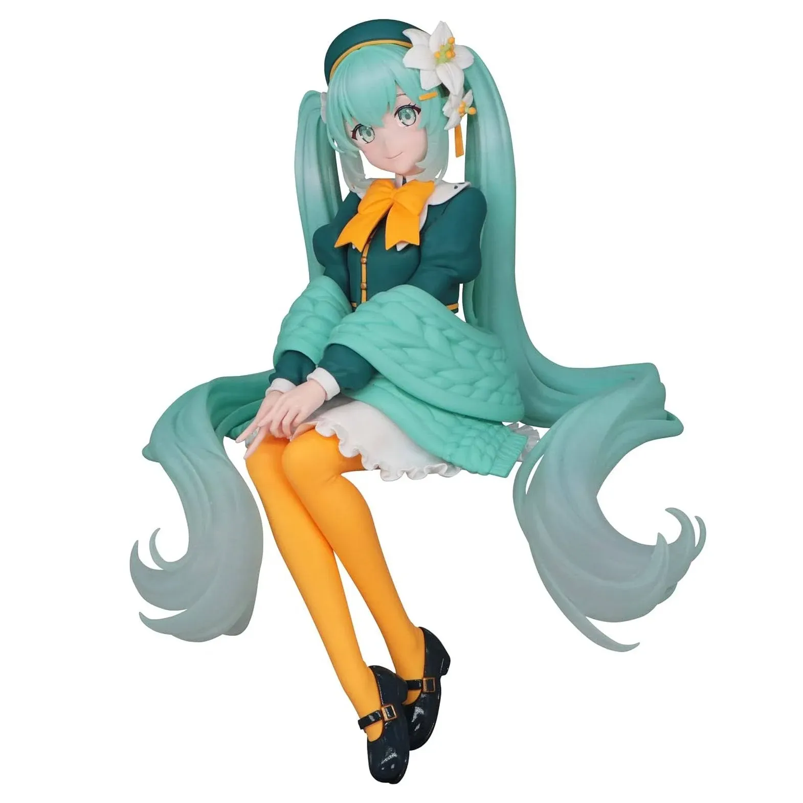 Hatsune Miku Noodle Stopper PVC Statue Flower Fairy Lily 14cm