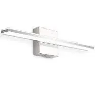 BRIVOLART Bathroom Vanity Light 19 Inch 12W LED Bathroom Vanity Lighting Fixtures cool White Light 6000K