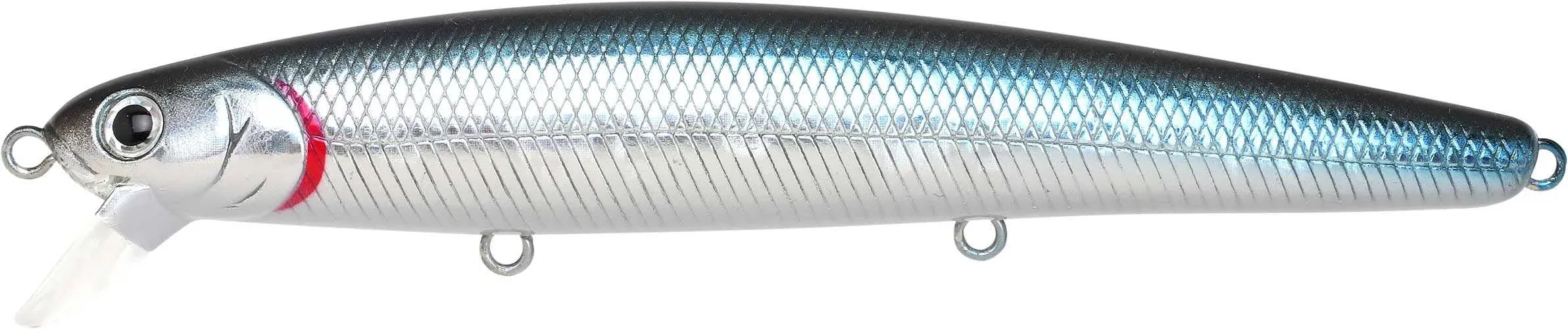 Lucky Craft Flash Minnow 110 CIF Jerkbait Salty Aurora Black