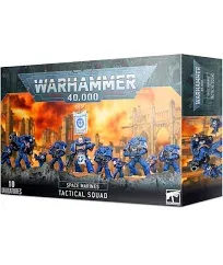 Games Workshop Warhammer 40K Space Marine Tactical Squad