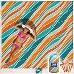 Everlasting Comfort Waterproof Sandproof Large Oversized Beach Blanket