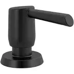 Delta RP100736BL Matte Black Essa Metal Soap Dispenser