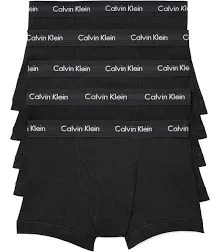 Calvin Klein Men's Classic Fit Cotton Trunks (5-Pack)