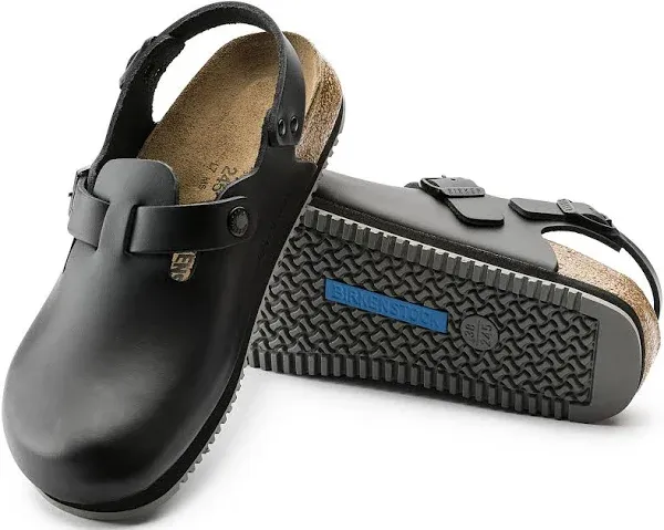 Birkenstock Unisex Tokyo Super Grip Black Clogs