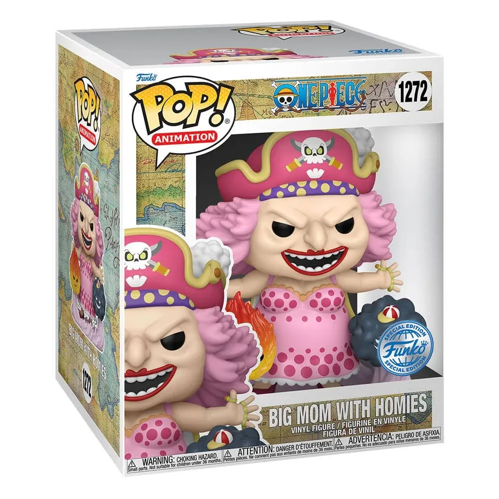 FUNKO POP! ONE PIECE - BIG MOM WITH HOMIES 1272 VINYL FIGURE SUPER SIZED POP\xa0