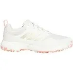 Adidas Tech Response SL 3.0 Golf Shoes - Women's - Chalk White / Silver / Coral Fusion - 8.5